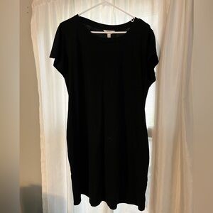 Black t-Shirt dress